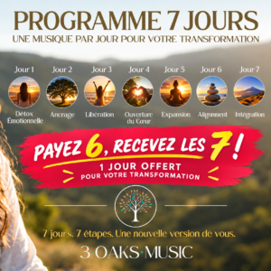 Bundle Fr Programme 7 jours musique relaxation et fréquences – 3 Oaks Music